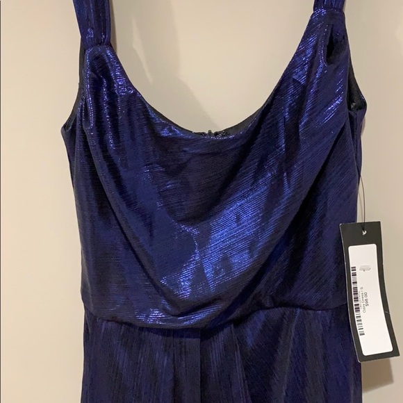🆕 Blue Blush “Ozzy” Shiny Cocktail Dress - Women’s Size Small - Picture 4 of 6
